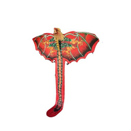 Dekorasi Layangan kain lukis naga layang layang naga dragon bali