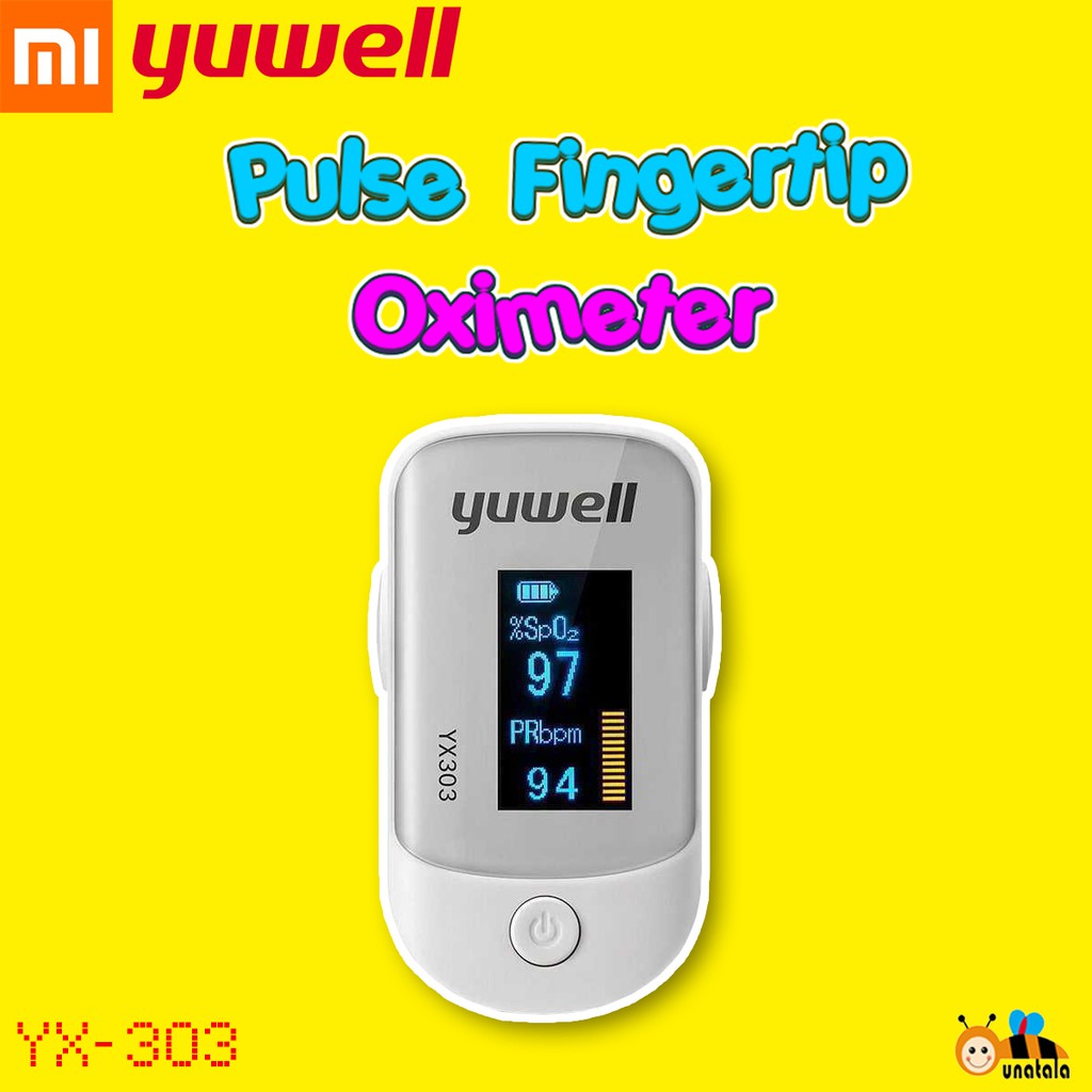 Alat Ukur Kadar Oksigen SpO2 - Xiaomi Yuwell Oximeter YX-303