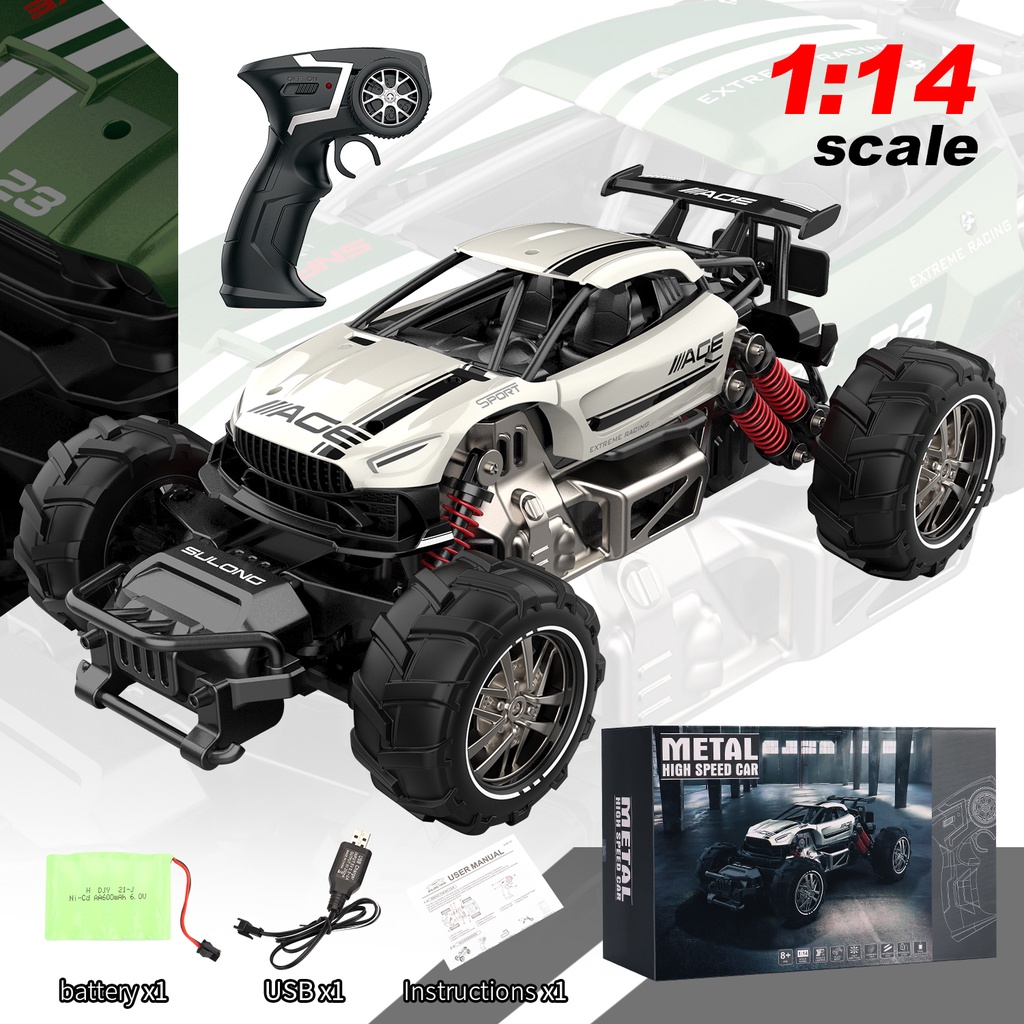 Mainan RC Car Bahan Metal Metal Speed High 20km Mainan Mobil-mobilan Remote