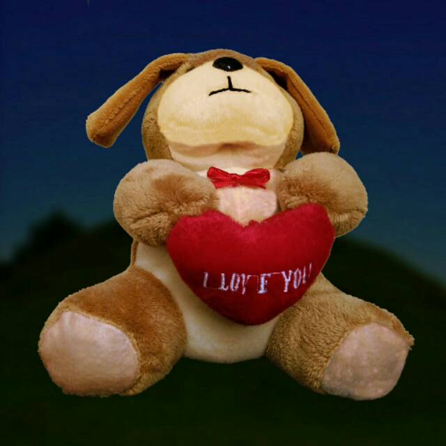 Boneka Anjing Mini Kualitas SNI