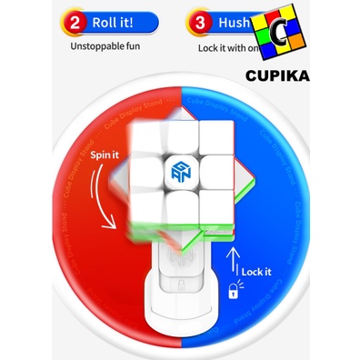 Stand Rubik Cube / Dudukan Rubik /  GAN standing ai  dan biasa