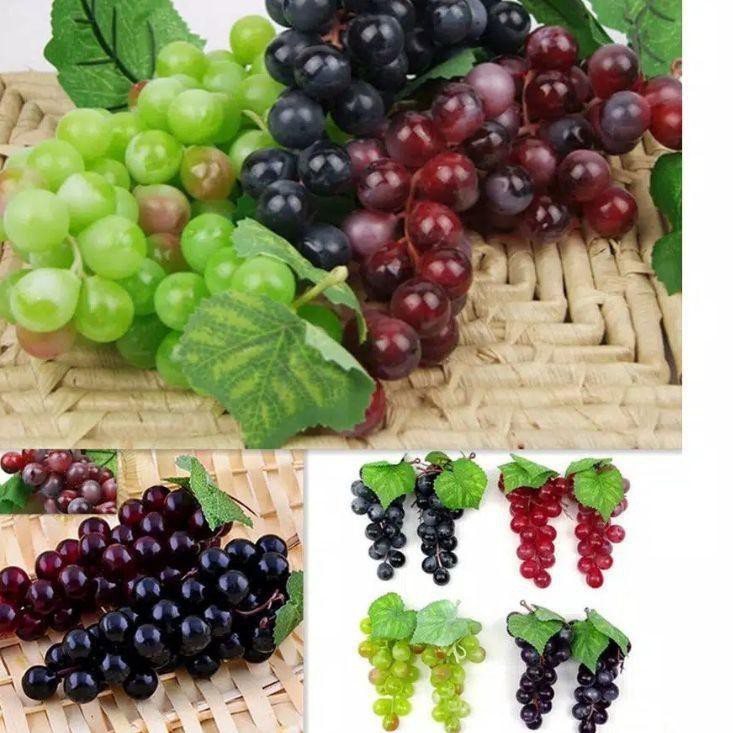 「PAST」 Buah Anggur Artificial Anggur Plastik