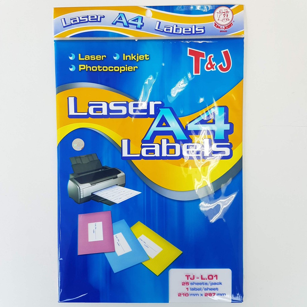 

Label A4 T& j/label laser A4 tom & jerry/label A4