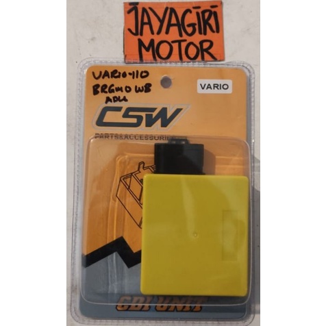CDI VARIO 110 / TECHNO CSW Alat Reset Listrik Unit Kontrol Elektronik Motor Asli ECU Ori 110 New Old