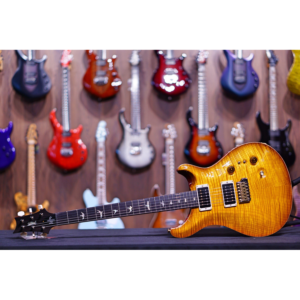 PRS 35th Anniversary Custom 24 10 Top- mccarty sunburst with Pattern Thin Neck 0303736