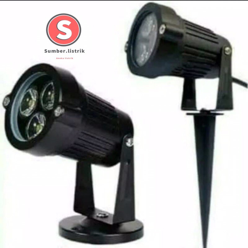 Lampu Taman 3 watt /5watt  sorot Lampu Spot lukisan taman pameran Outdoor 3watt Aluminum