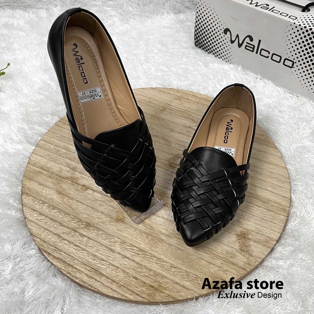 Walcoo Sepatu Flatshoes Wanita ALLESA