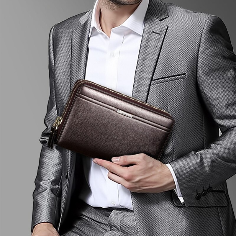 Dompet Panjang Exclusive Premium PRIA Rhodey ORIGINAL 100% Import exclusive  Dompet Clutch dompet HP Premium coklat / dompet Pria / dompet sultan / dompet tangan / dompet executive / dompet boss / dompet cowok / cowo / elegant / dompet kulit