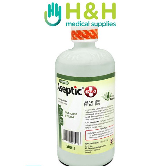 Aseptic Plus Refill 500 ml / Hand Sanitizer / Cairan Antiseptik Pembersih Tangan