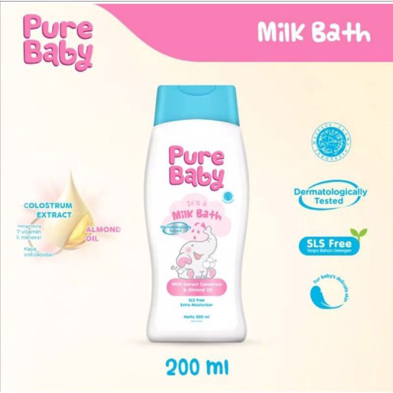 Pure baby MILK BATH