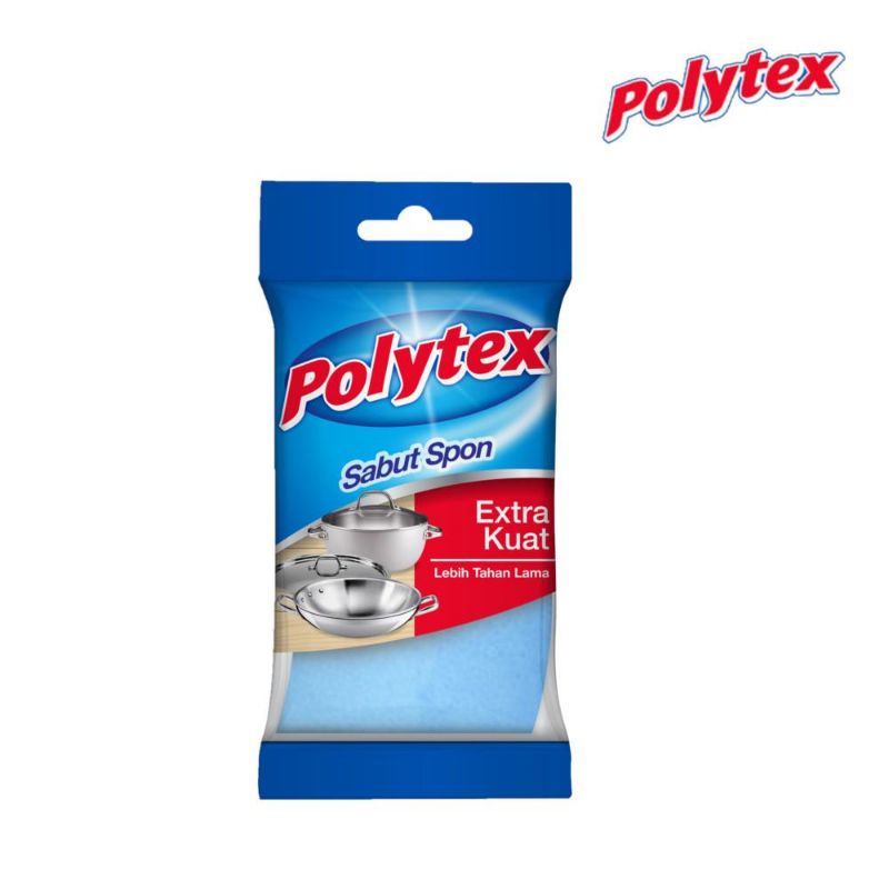 Polytex Sabut Spon Ekstra Kuat - Spons Sponge Cuci Piring