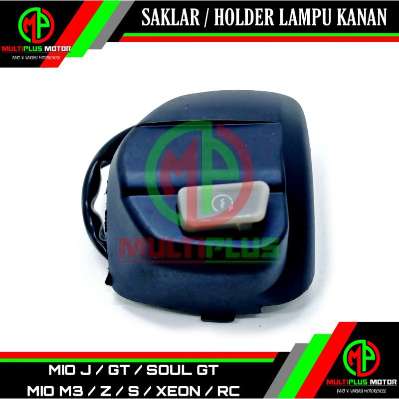 Saklar Sakelar lampu kanan Holder lampu kanan R/H MIO GT,MIO SOUL GT,MIO M3,MIO Z