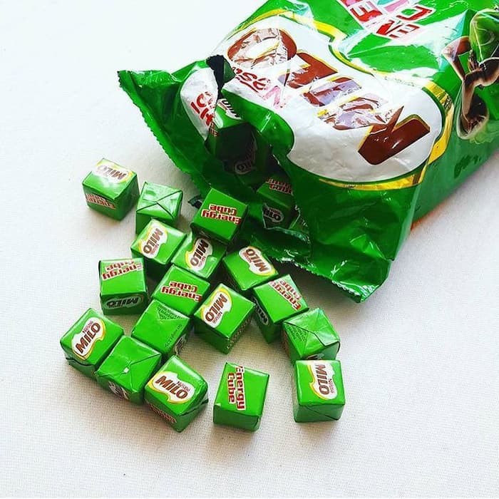 coklat Milo cube milo kotak milo mini eceran 1 pcs &amp; 50 &amp; 100 EXP panjang milo cube malaysia import
