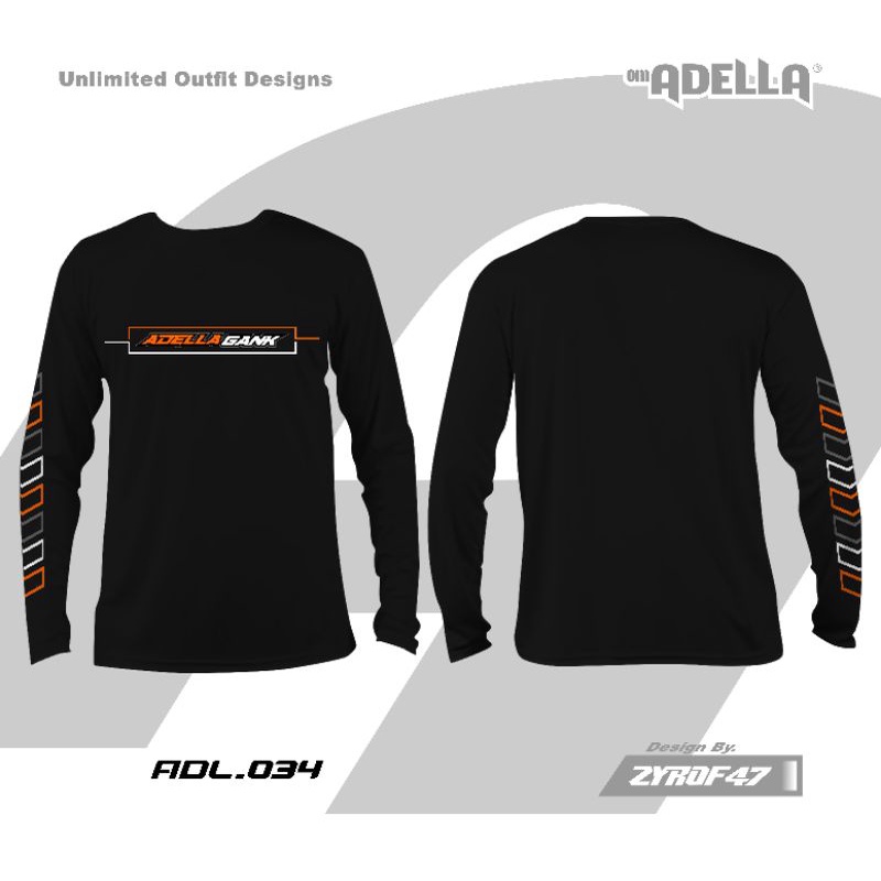 Kaos Original OM.ADELLA ADELLA GANK ADL-034 by Zyrof47