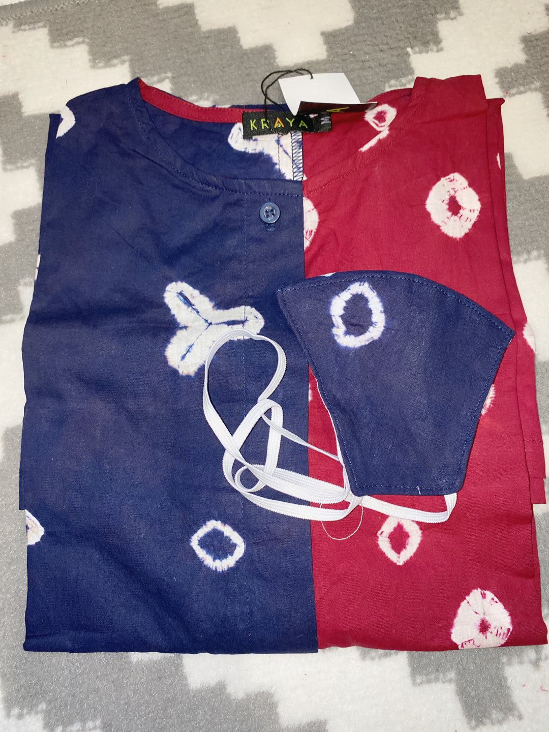 Ayunda Tunic Ayudia Tunik Shibori Baju Batik Wanita