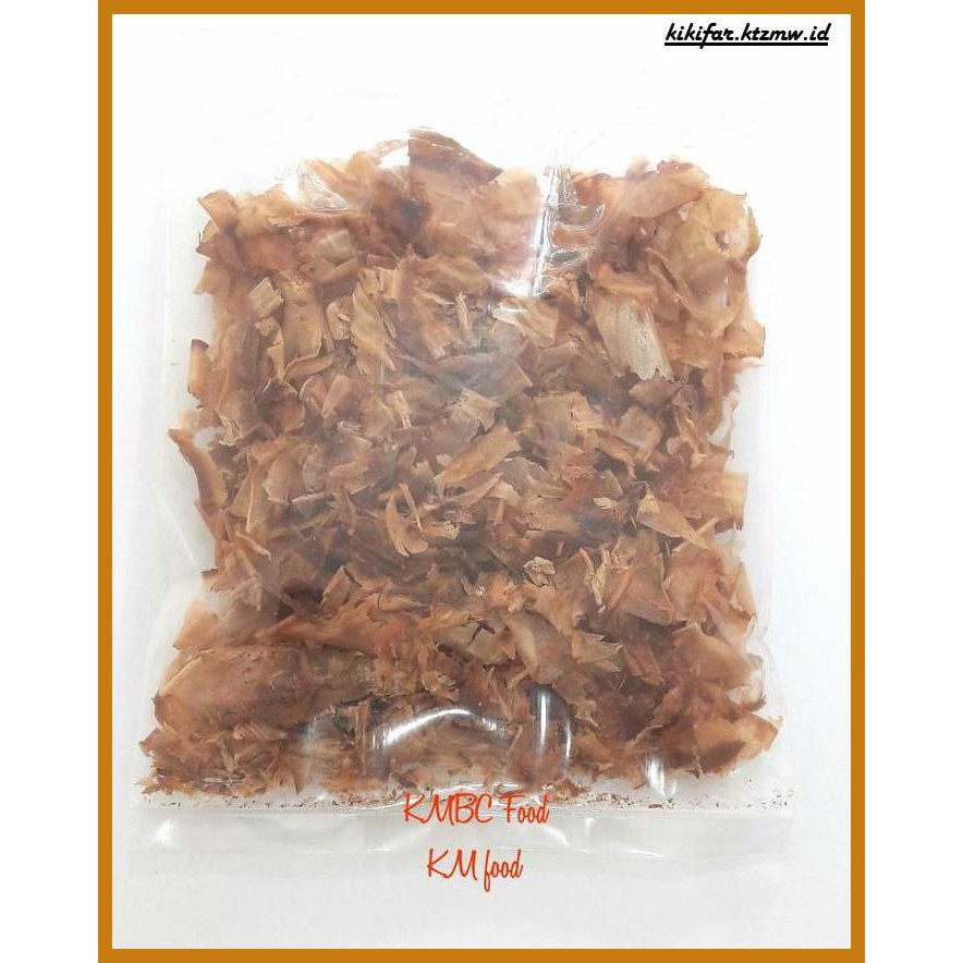 

GNIREKDOOF- KATSUOBUSI - IKAN CAKALANG ASAP 25 GRAM -ORIGINAL.