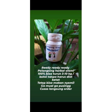 pelangsing herbal alami 100%