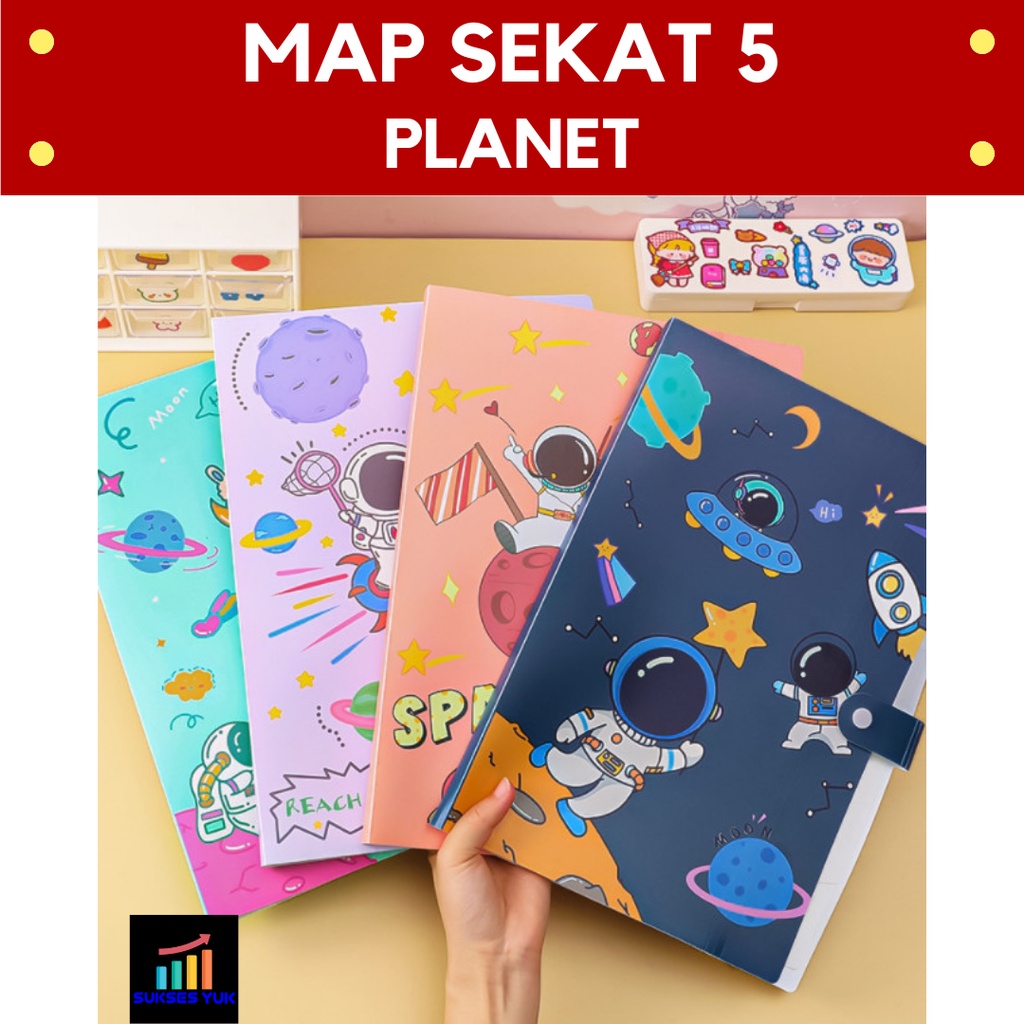 

Map / File Folder Sekat 5 PLANET SPACE