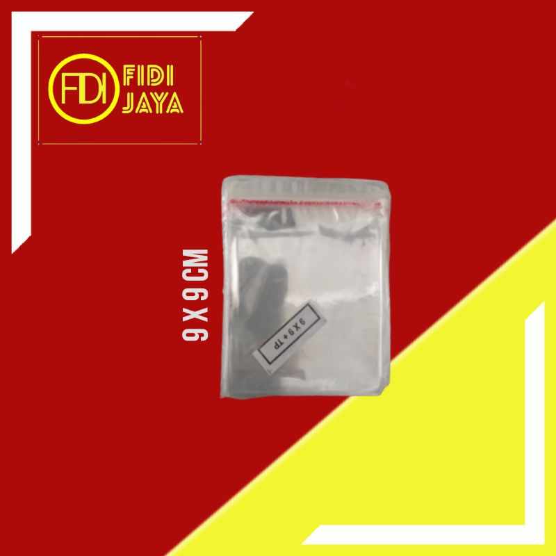 

PLASTIK OPP BENING 9 X 9 CM BUNGKUS ACCESSORIES