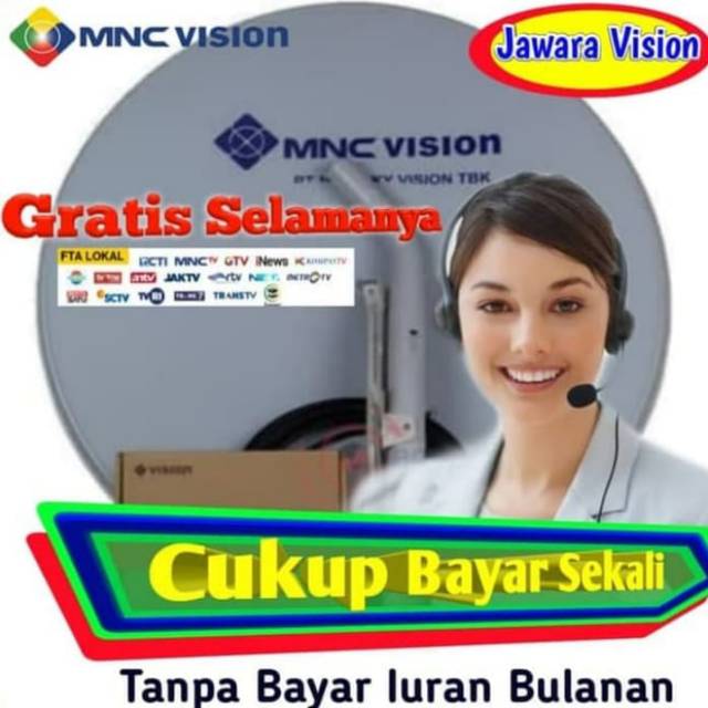Paket Indovision/MNC vision Jawara Fullset | Shopee Indonesia