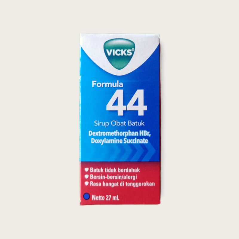 

VICKS Formula 44 Sirup Obat Batuk [Netto 27ml]