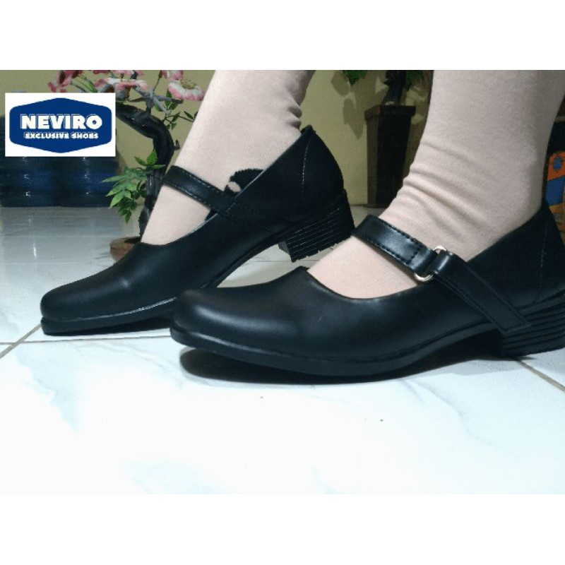 (SB01) SEPATU PANTOFEL WANITA PANTOFEL CEWEK PASKIB SEKOLAH