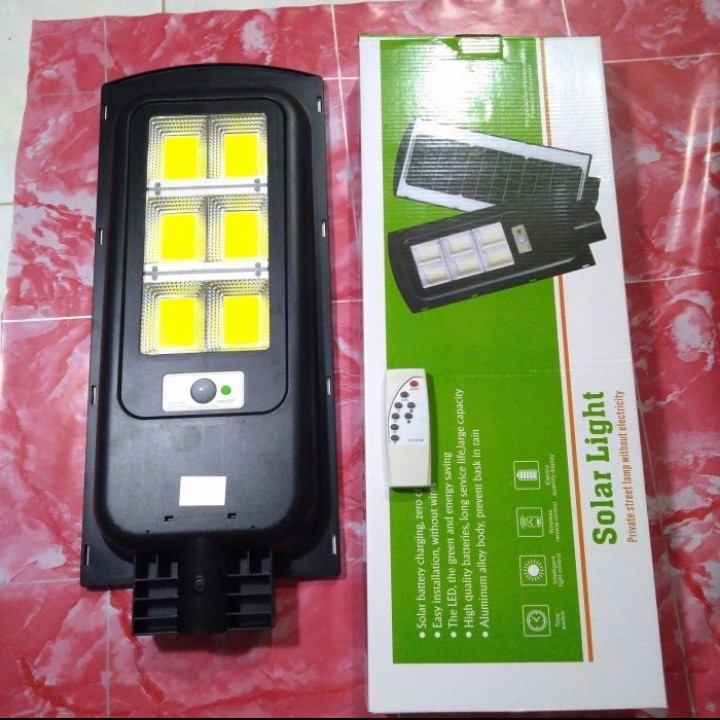 LAMPU JALAN 150W SOLAR PJU TENAGA SURYA LED 150 WATT 150