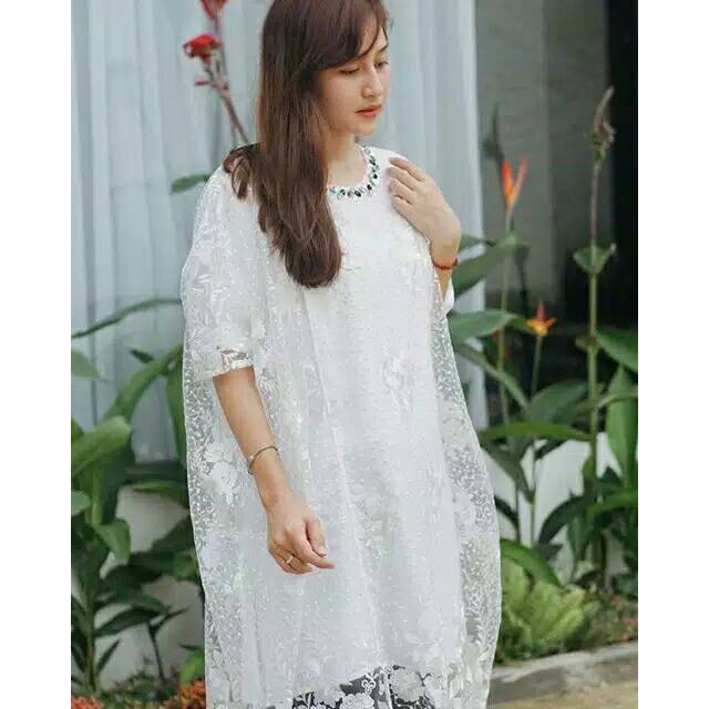 Baju kondangan branded Luxza x My Baby ibu menyusui baju pesta busui / bumil friendly oobaby