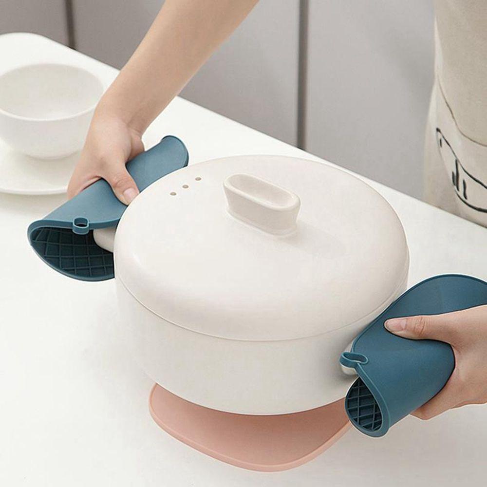 【 ELEGANT 】 Tatakan Multi Purpose Silikon Lembut Perlengkapan Dapur Bantalan Insulasi Panas Trivet Mat Coaster Pad Drink Cup Mat