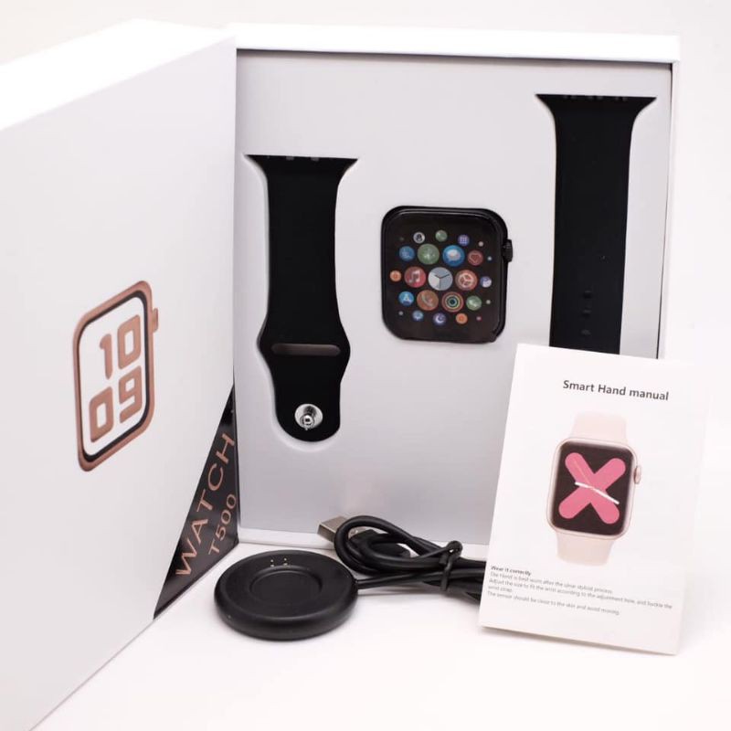 BEST SELLER [ COD ] SMARTWATCH T500 BLUETOOTH CALL ANDROID &amp; IOS TOUCHSCREEN