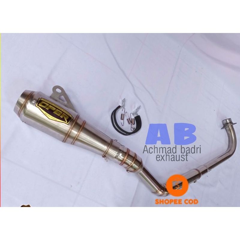 ekzos opbr ex5/ekzos wave 110/125/kriss 110/sym 110/exhaust opbr full piping