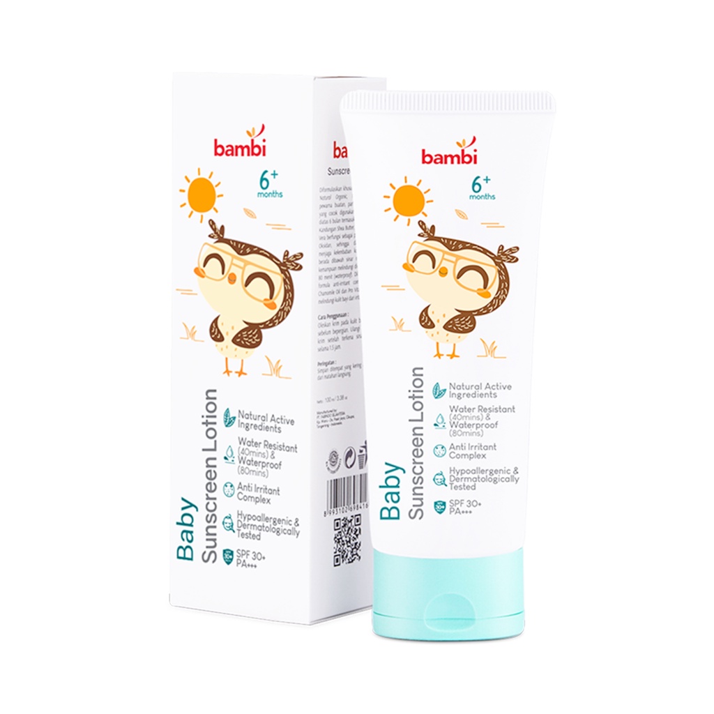 Bambi Baby Sunscreen Lotion 100ml