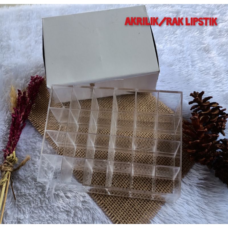 Rak lipstik akrilik lipstik rak kutek