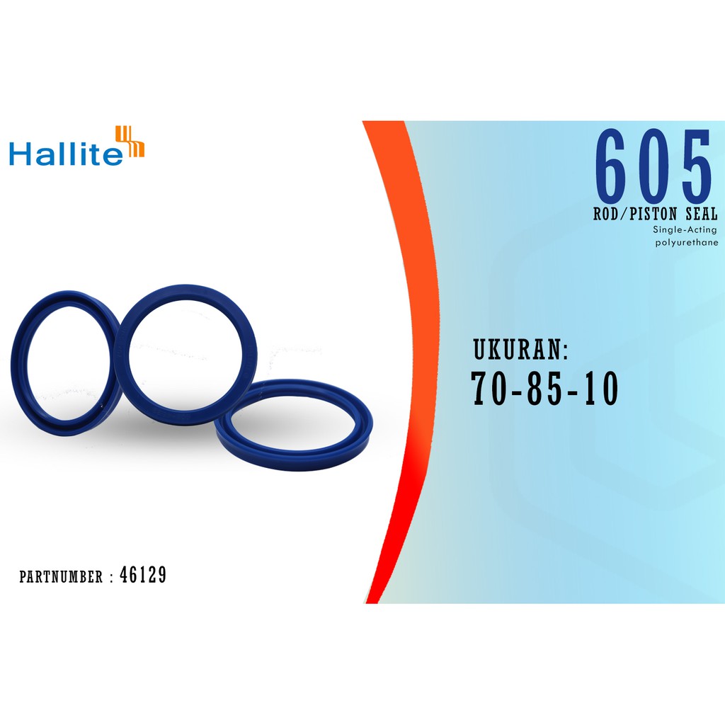 

ROD SEAL PN 4302700 TYPE 605-70*85*10 PU (HALLITE)