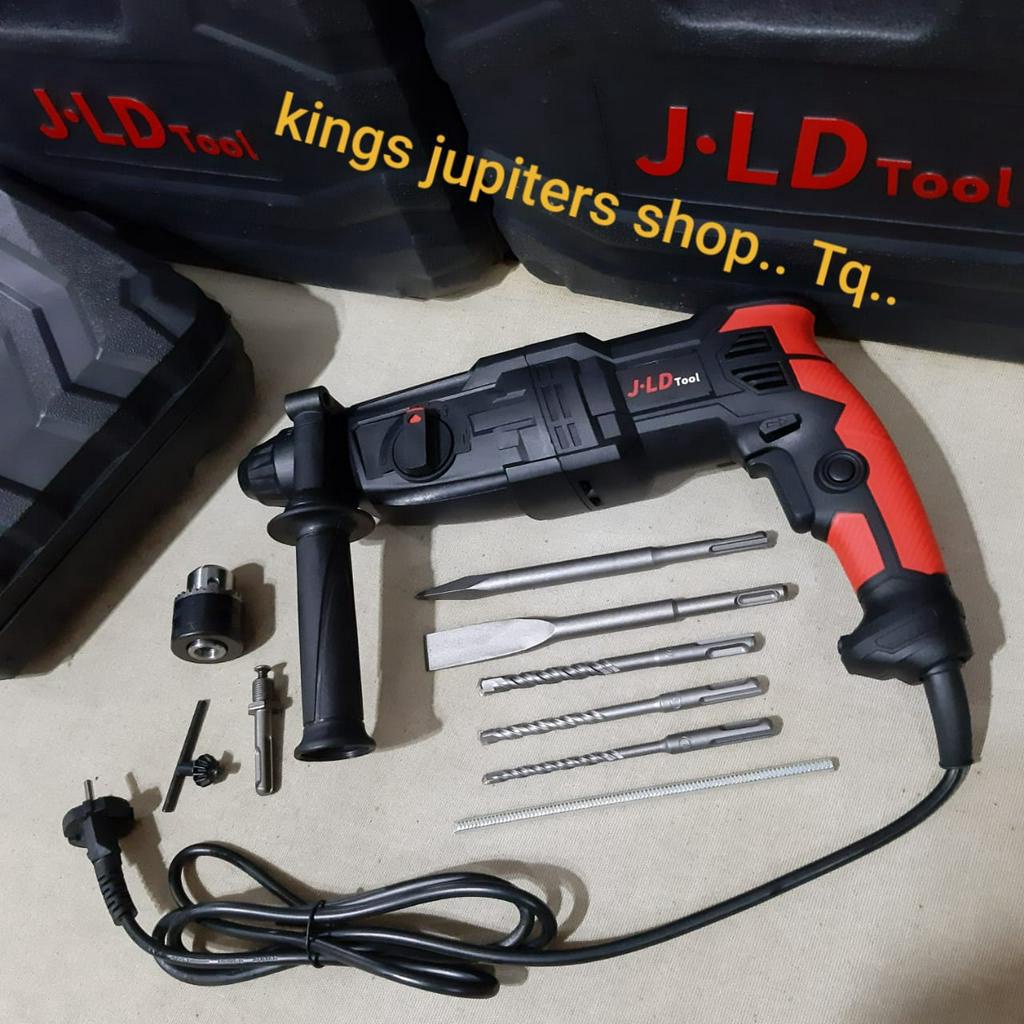 3 mode ROTARY HAMMER MESIN BOR BOBOK BETON TEMBOK DINDING HAMMER JLD atau DEKWE