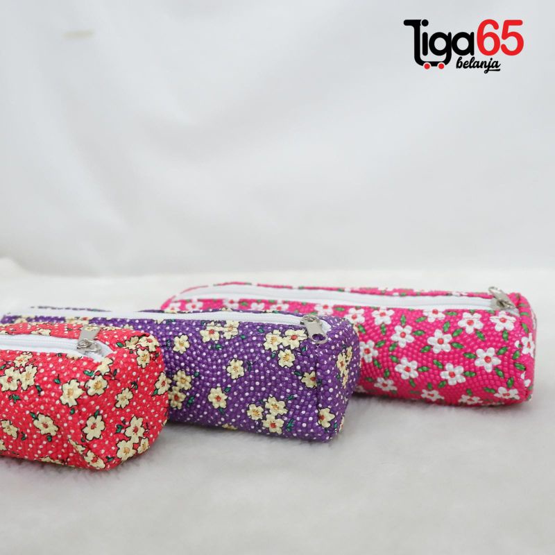 365 POUCH PENCIL BAG #40552 BULAT Tempat Pensil / Pouch Penyimpanan pensil / PENCIL BAG 026-4