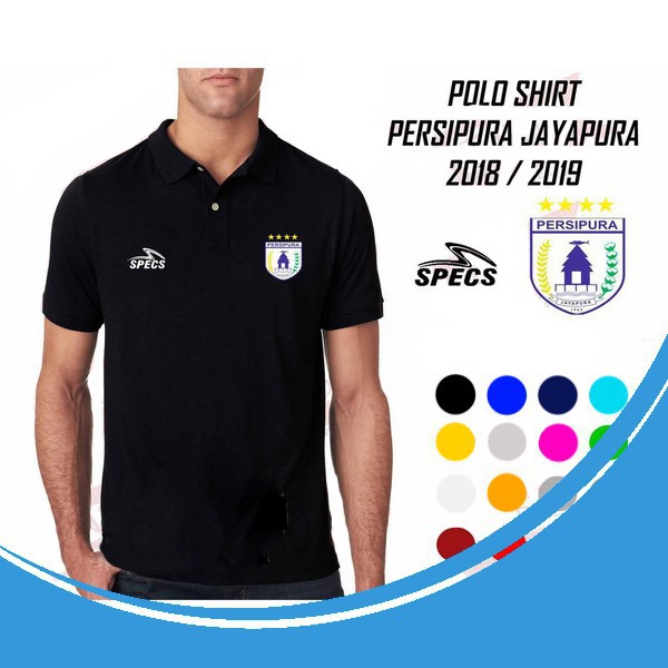 Kaos Polo Shirt Pria Persipura Baju Polo Bola Kerah Kualitas Terbaik