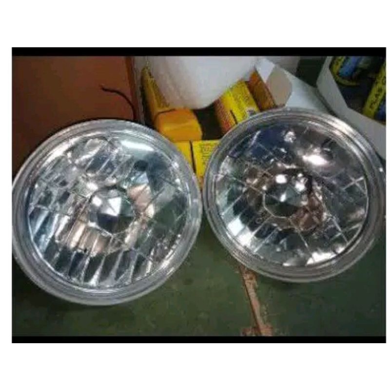 1set lampu depan reflektor 7in carry katana jimny