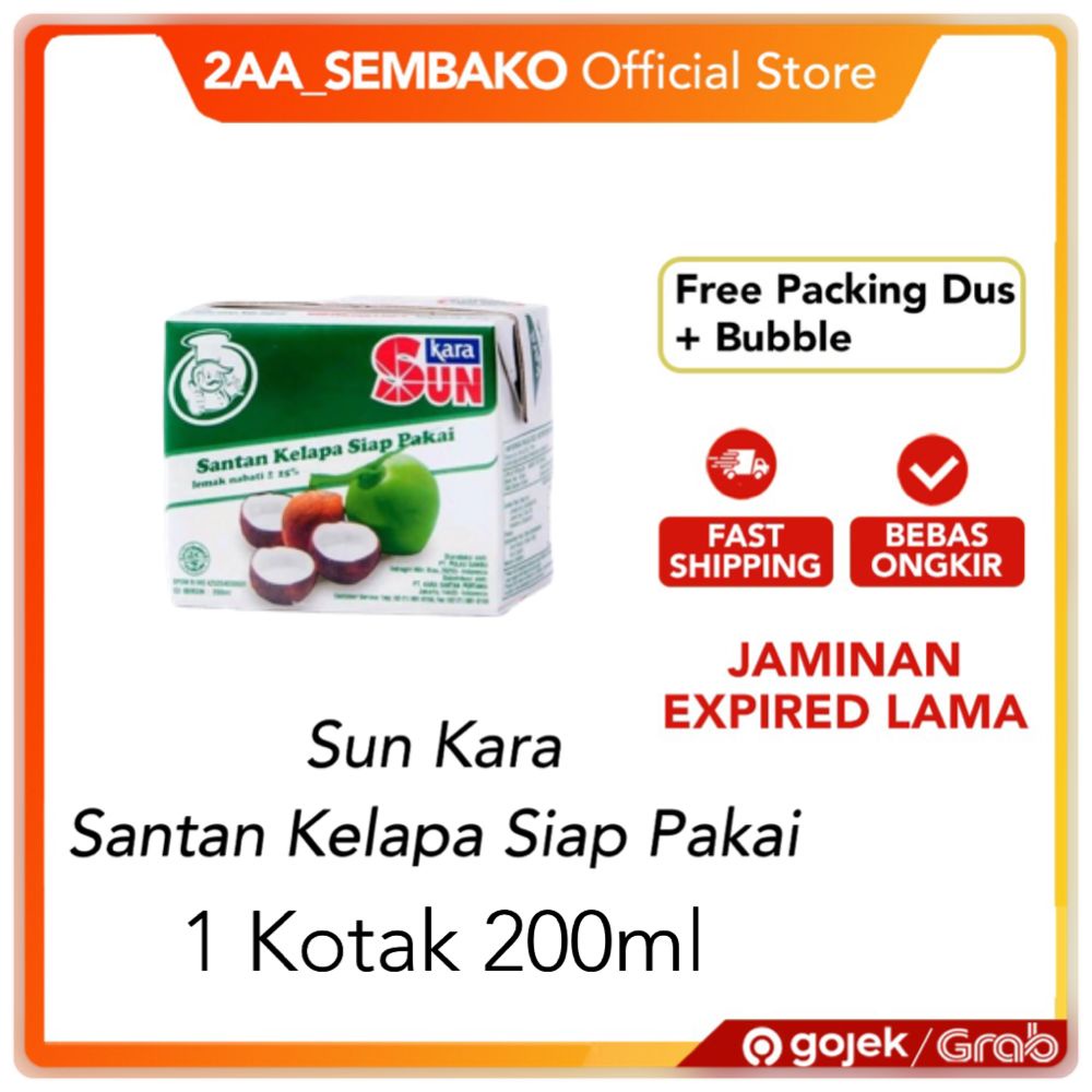 

Santan Sun Kara Sunkara Instant 200 Ml santen 200ml