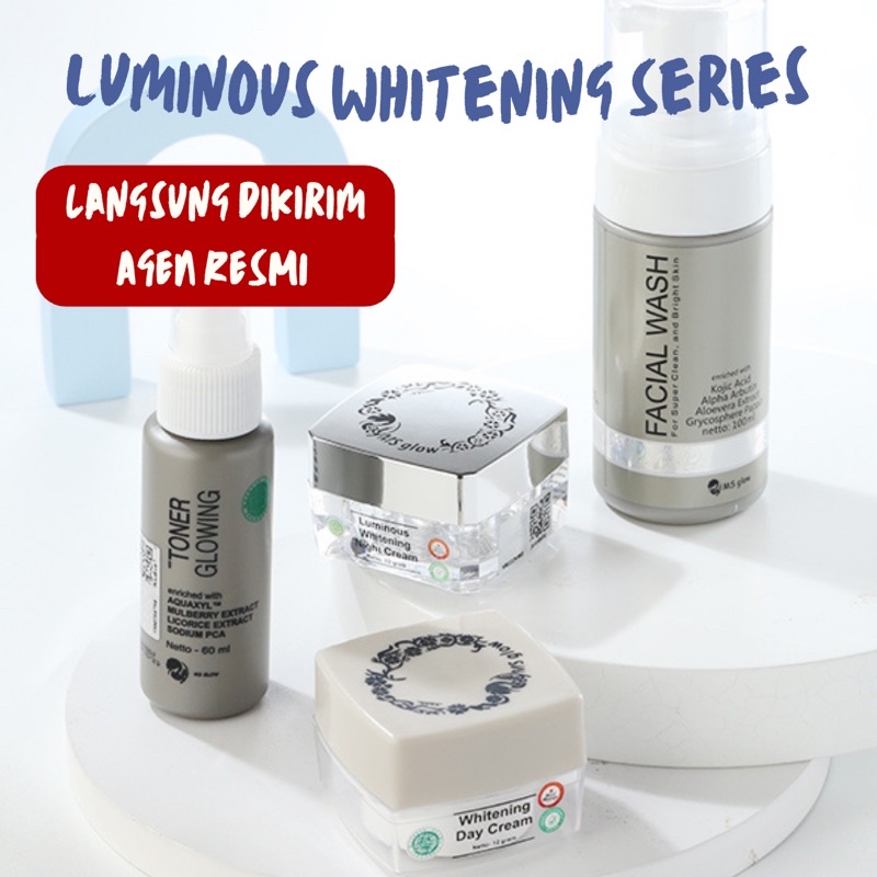 [AGEN RESMI] Luminous Whitening Series MS GLOW