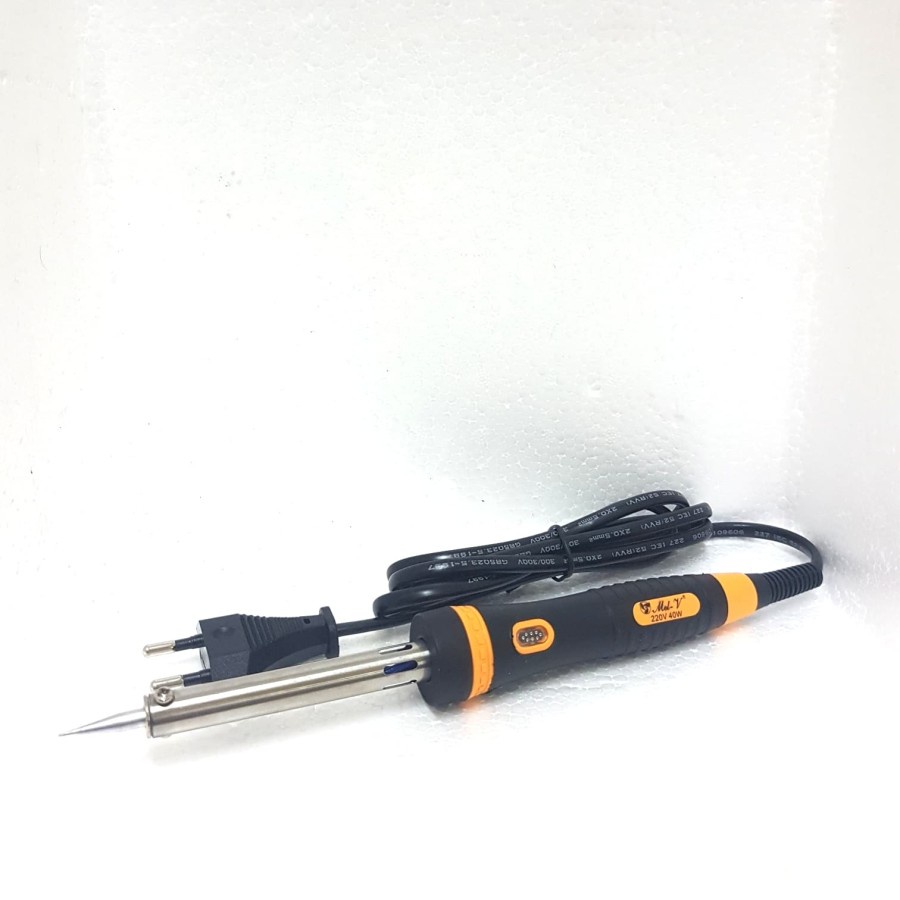 Alat Solder Listrik 40W Mel-v Soldering Iron 40 Watt Alat Patri