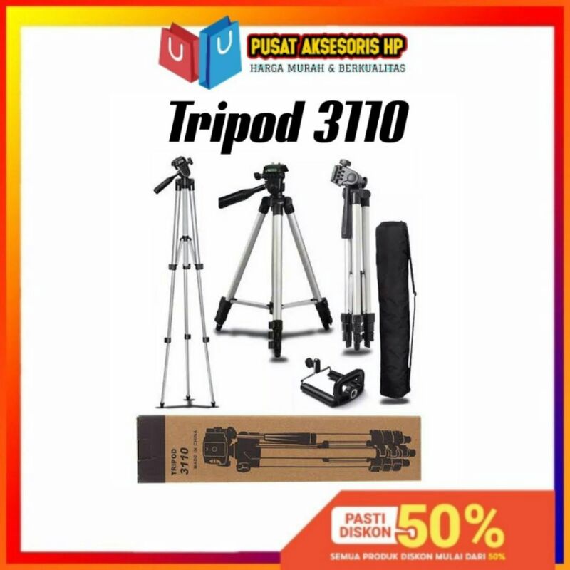 Tripod Weifing 3110A free holder U / Tripod HP, kamera DSLR, Phone Holder