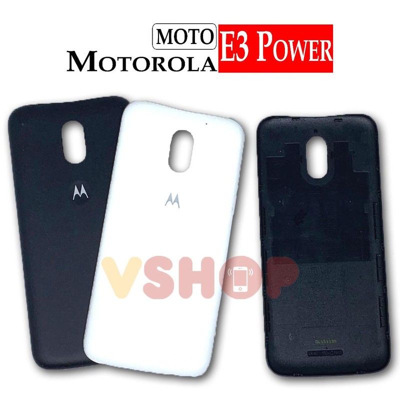 Backdoor Back Door Casing Tutupan Baterai Belakang MOTOROLA MOTO E3 POWER