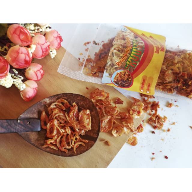 

Brambang goreng pedas 100gr