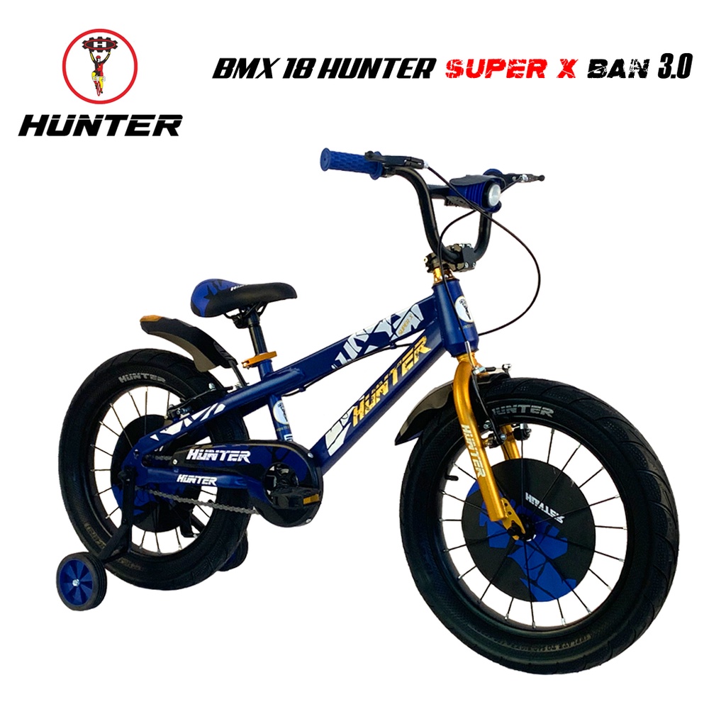 SEPEDA BMX 18" HUNTER SUPER-X BAN 3.0