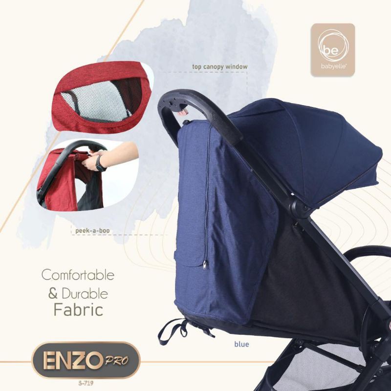 Babyelle Stroller Enzo Pro S719 - Kereta Dorong