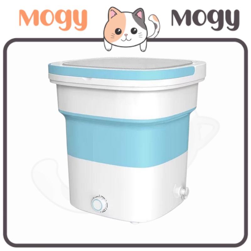 MOGYMOGY HL0356 MESIN CUCI PORTABLE MESIN CUCI LIPAT MINI FOLDING WASHING MACHINE KAPASITAS 2,8kg