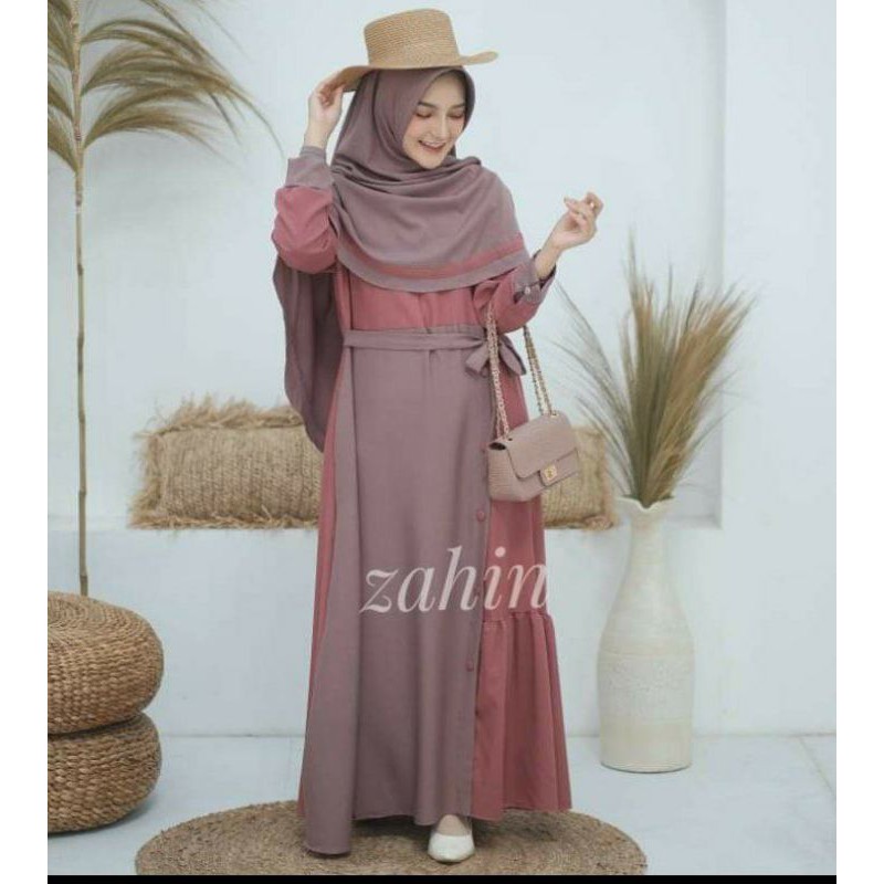 GROSIR GAMIS ZAHINA MAXY HIJAB