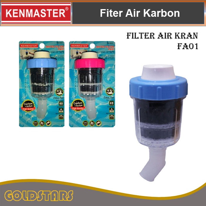 Filter Air Carbon Active Corong / Saringan Air Kran Kenmaster Water Filtere FA01