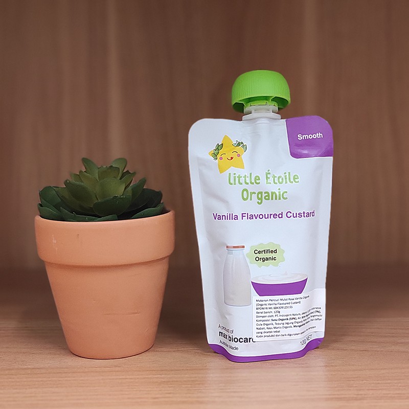 

Little Etoile Organic Vanilla Flavoured Custard 150gr